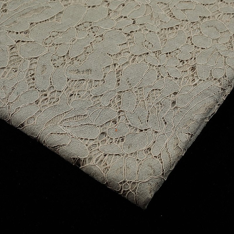 Eyelash Cutwork Lace Fabric for Women's Wear Wholesale Supplier 17